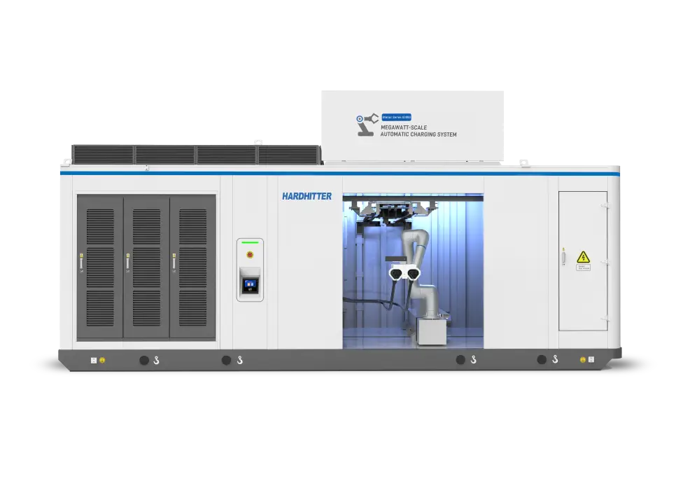 Hardhitter megawatt-scale automatic EV charging system for heavy-duty vehicles